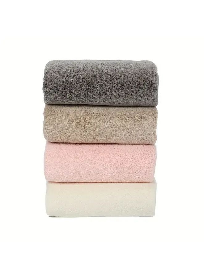 Gradient Pink Hair And Bath Towel Super Absorbent Quick Dry Lightweight Travel - Image 3
